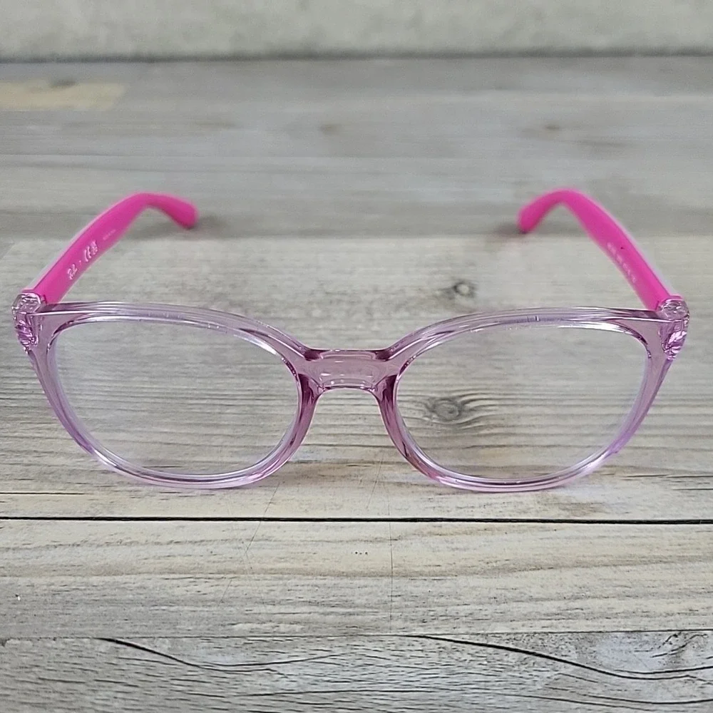 Ray-Ban‎ Junior RB 1631 3976 Eyeglasses Frames Only 47-16 130mm Transparent Pink
